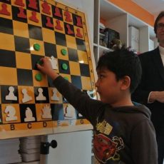 Klassenausflug der Thelott-Kinder in die Schachakademie