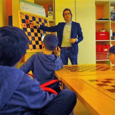 Thelott-Kinder in der Schachakademie